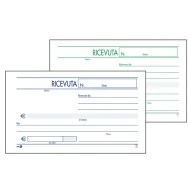 Blocco Ricevute Generiche BM - 17x10 cm - 50/50 Fogli Autoricalcanti - 0100145 (Conf. 5)