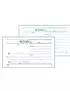 Blocco Ricevute Generiche BM - 17x10 cm - 50/50 Fogli Autoricalcanti - 0100145 (Conf. 5)
