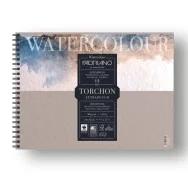 Album Spiralato Watercolour Torchon Fabriano - 24x32 cm - 300 g - 19100281 (Conf. 5)