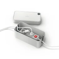 Box Contenitore Cavoline S Durable - per Cavi Multipresa 3 Entrate - 5035-10 (Bianco)