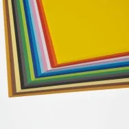 Cartoncino Colorato Bristol 200 Liscio Favini - 50x70 cm - 200 g - A35X502 (Assortiti Conf. 240)