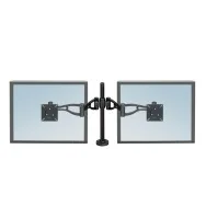 Braccio Portamonitor Doppio Professional Series Fellowes - 8041701 (Nero)