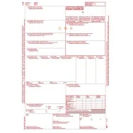 Lettera di Vettura Internazionale C.M.R. Edipro - 12"x24 cm 5 Copie Autoricalcanti - E0052BIS (Conf. 100)