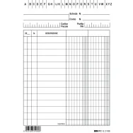Schede in Cartoncino a 2 Colonne Edipro - 10,5x15 cm - E3106BL (Conf. 100)