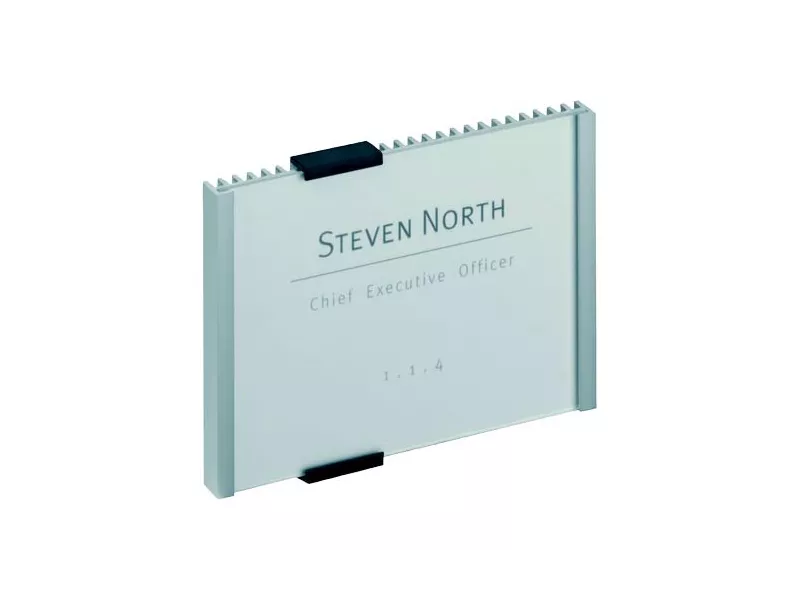 Targa Info Sign Durable - 14,9x10,55 cm - 4801-23 (Argento) Targa Info Sign Durable - 14,9x10,55 cm - 4801-23 (Argento)