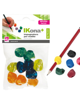 Impugnatura per Matite Ikona+- 11430 (Assortiti Conf. 10)