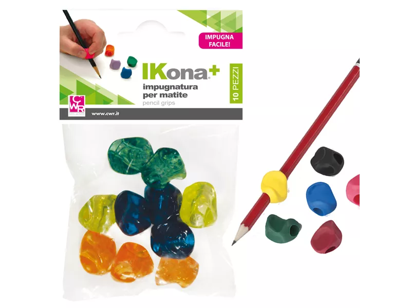 Impugnatura per Matite Ikona+- 11430 (Assortiti Conf. 10)