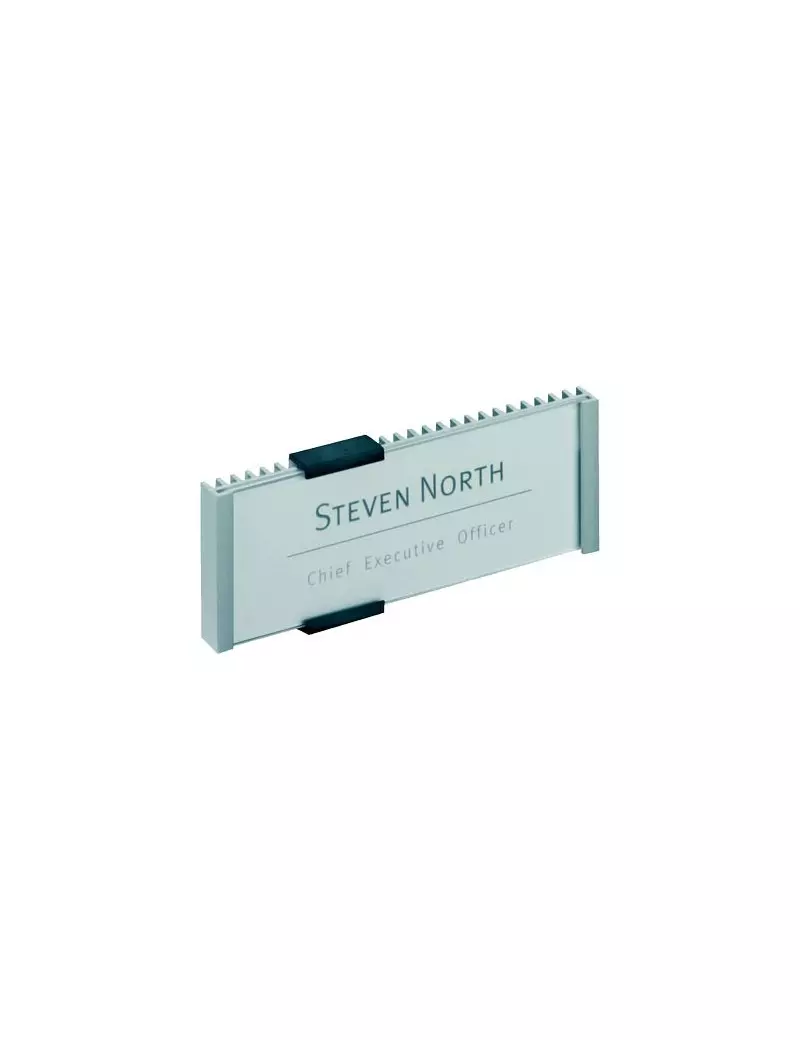 Targa Info Sign Durable - 14,9x5,25 cm - 4800-23 (Argento) Targa Info Sign Durable - 14,9x5,25 cm - 4800-23 (Argento)