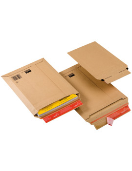 Busta a Sacco in Cartone Colompac - 23,5x34x3,5 cm - CP010.04 (Avana Conf. 20)