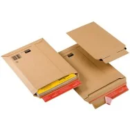 Busta a Sacco in Cartone Colompac - 23,5x34x3,5 cm - CP010.04 (Avana Conf. 20)