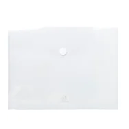 Busta a Tasca con Bottone in Velcro Exacompta - PPL - A4 - 56421E (Trasparente Conf. 5)