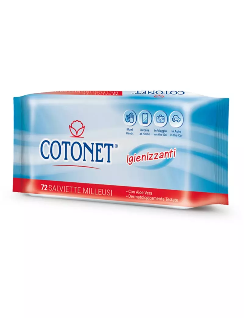 Salviette Profumate Cotonet Aloe Logex - 3153CT01 (Conf. 72)