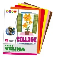 Carta Velina Deco CWR - 50x76 cm - 10732 (Assortiti Caldi Conf. 5)