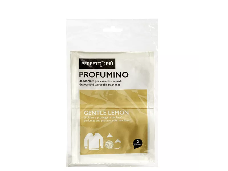 Deodorante per Cassetti e Armadi Profumino Perfetto - 17920 (Gentle Lemon Conf. 2)