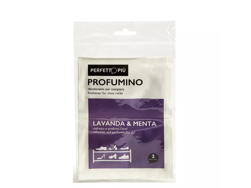 Deodorante per Cassetti e Armadi Profumino Perfetto - 17927 (Lavanda e Menta Conf. 2)