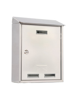 Cassetta delle Lettere Elios Steel Metalplus - 25x30x10 cm - 3100X/1 (Argento)