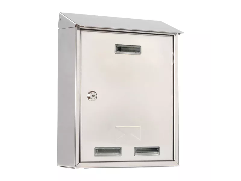 Cassetta delle Lettere Elios Steel Metalplus - 25x30x10 cm - 3100X/1 (Argento) Cassetta delle Lettere Elios Steel Metalplus - 25x30x10 cm - 3100X/1 (Argento)