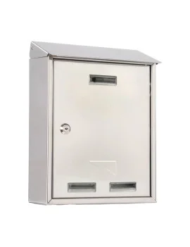 Cassetta delle Lettere Elios Steel Metalplus - 30x40x15 cm - 3100X/3 (Argento)