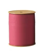 Nastro Vintage Bifacciale per Regali Bolis - 10 mm x 250 m - 55781022565 (Bordeaux)