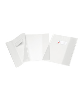 Copriquaderno Maxi Supercristallo Riplast - A4 - 30794201 (Trasparente Conf. 10)
