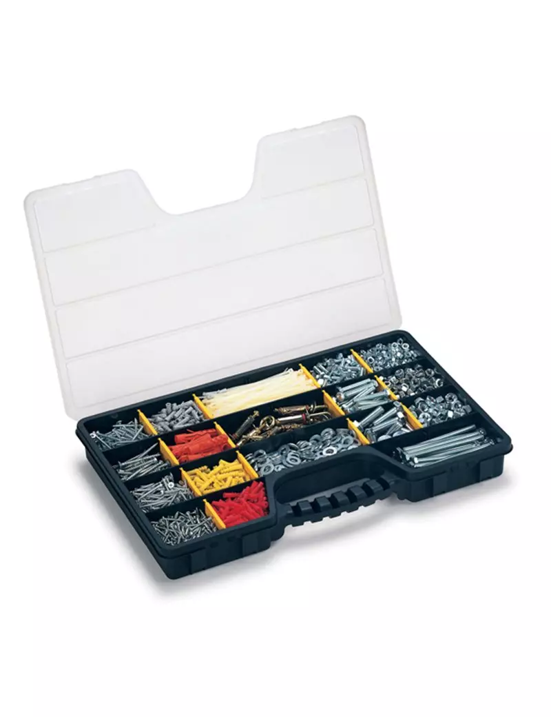 Valigetta Portaminuterie ProOrganizer Terry Store Age - 51x33x6 cm - 1000624 (Nero) Valigetta Portaminuterie ProOrganizer Terry Store Age - 51x33x6 cm - 1000624 (Nero)