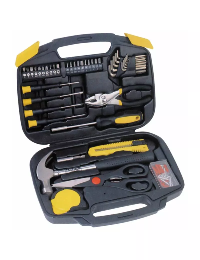 Kit Valigetta Utensili MKC - 45 Pezzi - 31x23x7 cm - 495110655 (Nero) Kit Valigetta Utensili MKC - 45 Pezzi - 31x23x7 cm - 495110655 (Nero)