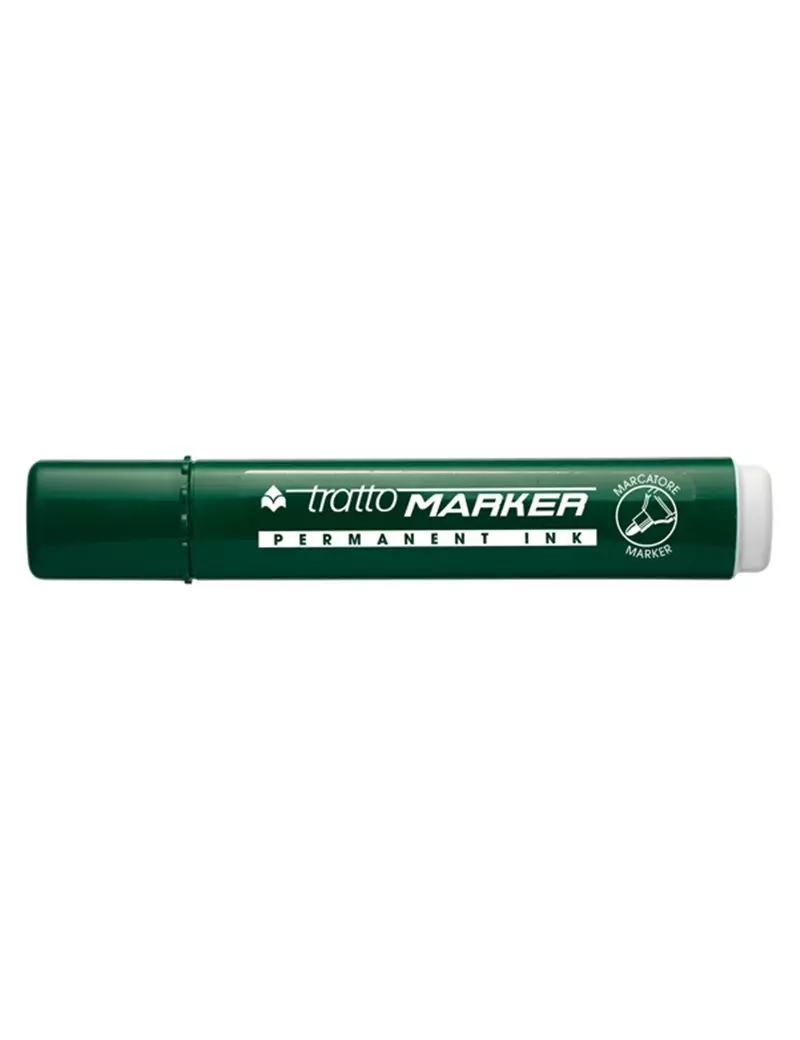 Marcatore Permanente Tratto Marker Fila - Punta Tonda - 1-5 mm - 841104 (Verde Conf. 12)