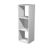 Libreria a Caselle Maxicube - 3 Caselle - 35,8x29,2x104 cm - 3MAXC/5 (Grigio Alluminio)