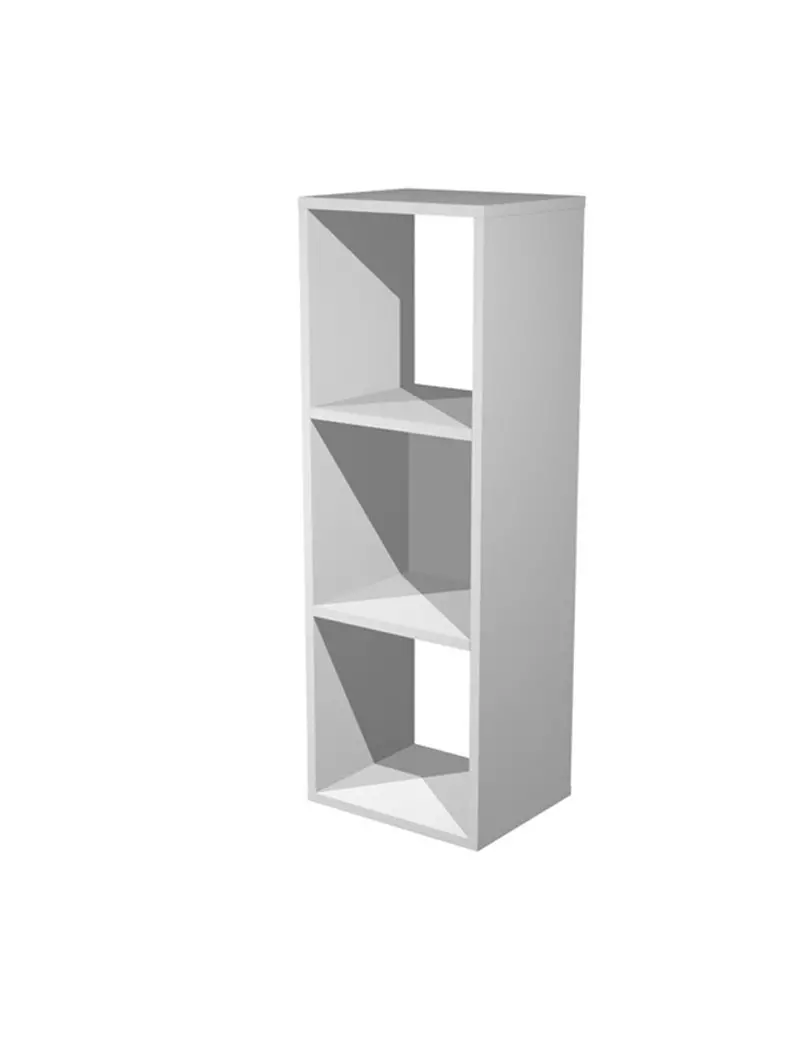 Libreria a Caselle Maxicube - 3 Caselle - 35,8x29,2x104 cm - 3MAXC/5 (Grigio Alluminio) Libreria a Caselle Maxicube - 3 Caselle - 35,8x29,2x104 cm - 3MAXC/5 (Grigio Alluminio)