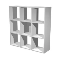 Libreria a Caselle Maxicube - 9 Caselle - 103,8x29,2x104 cm - 9MAXC/5 (Grigio Alluminio)