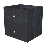 Cassetti per Libreria a Caselle Maxicube - 32,5x28,8x32,5 cm - 2CMAXC/8 (Nero Conf. 2)