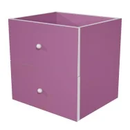 Cassetti per Libreria a Caselle Maxicube - 32,5x28,8x32,5 cm - 2CMAXC/S (Viola Conf. 2)