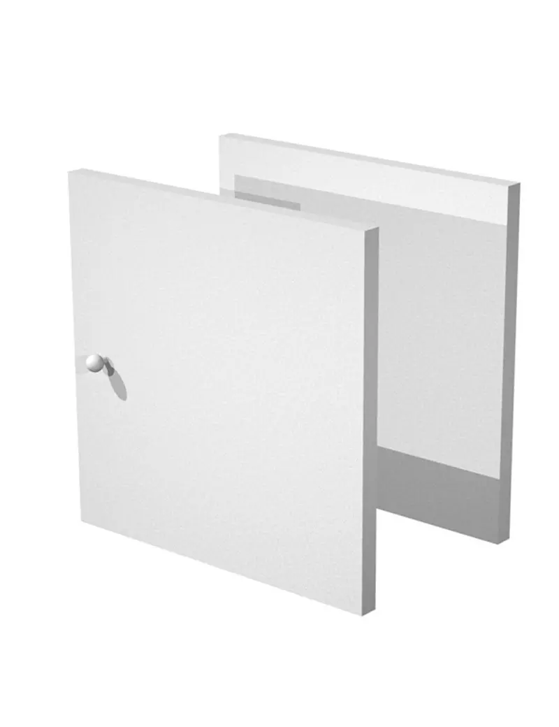 Antine per Libreria a Caselle Maxicube - 32,2x32,1 cm - 2AMAXC/5 (Grigio Alluminio Conf. 2)