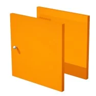 Antine per Libreria a Caselle Maxicube - 32,2x32,1 cm - 2AMAXC/O (Arancione Conf. 2)