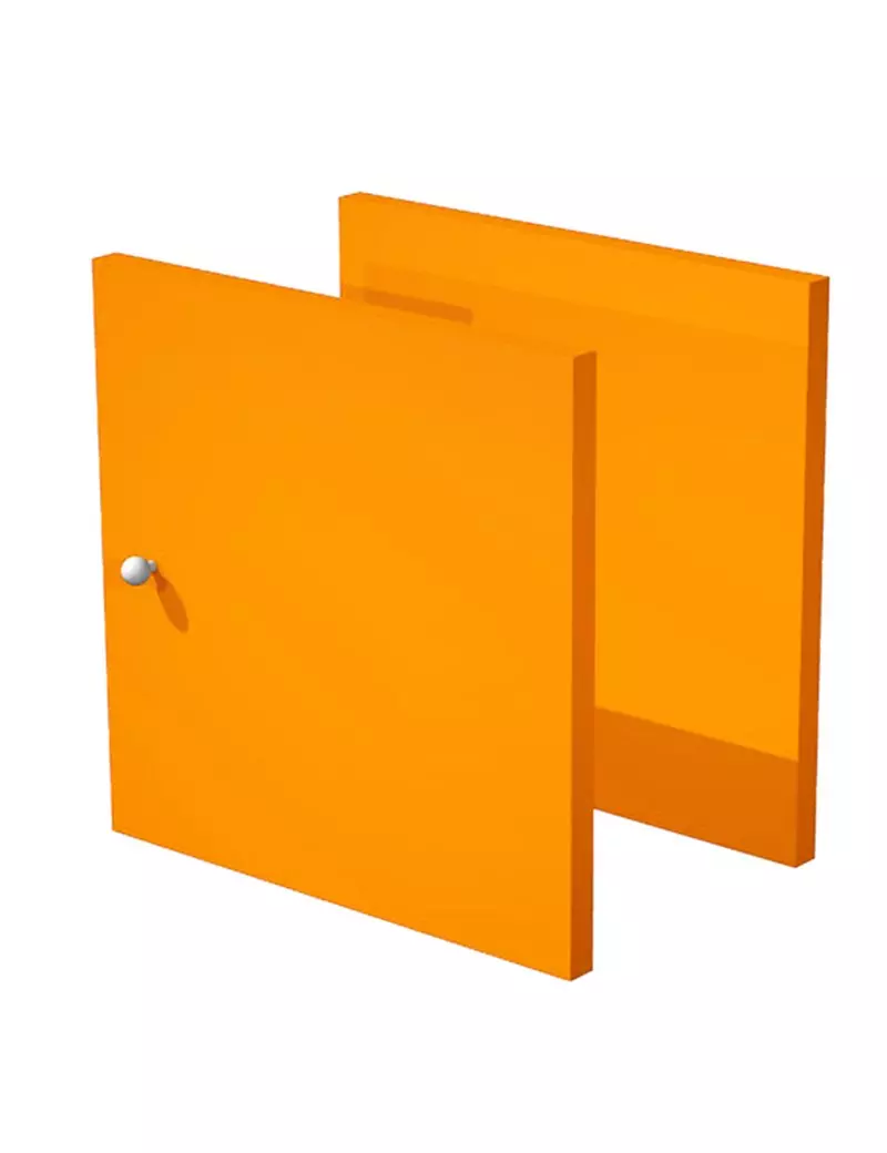 Antine per Libreria a Caselle Maxicube - 32,2x32,1 cm - 2AMAXC/O (Arancione Conf. 2)