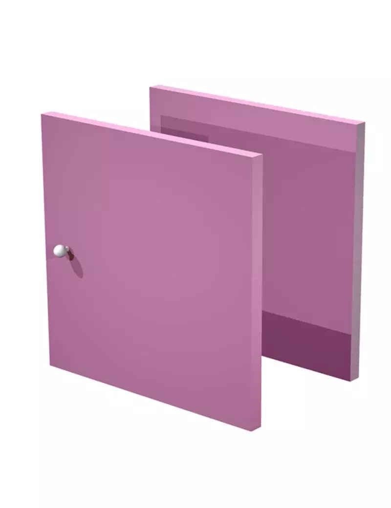 Antine per Libreria a Caselle Maxicube - 32,2x32,1 cm - 2AMAXC/s (Viola Conf. 2)