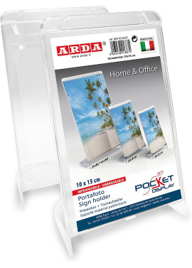 Portadepliant/Portafoto Arda - 10x15 cm - 80V1015CR (Trasparente)