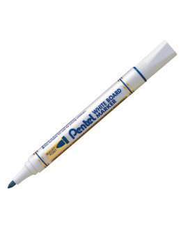Marcatore per Lavagne MW85 Pentel - Punta Tonda - 4,4 mm - MW85-CE (Blu Conf. 12)