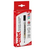 Marcatore per Lavagne MW85 Pentel - Punta Tonda - 4,4 mm - 0100863 (Assortiti Conf. 4)