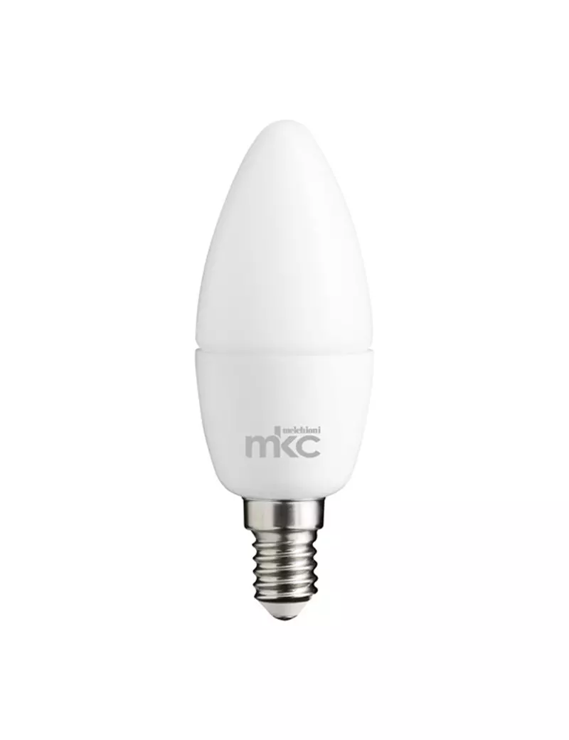 Lampadina LED MKC - E14 - Candela - 5,5 W - 499048019 (Bianco Fredda) Lampadina LED MKC - E14 - Candela - 5,5 W - 499048019 (Bianco Fredda)