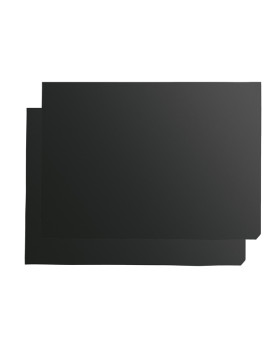Inserto per Cavalletto Bifacciale a Frame Securit - A1 - 84,1x59,4 cm - 1902436 (Nero Conf. 2)