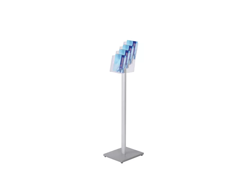 Portadepliants da Terra - 110 cm - 4xA5 - 1003254 (Argento)