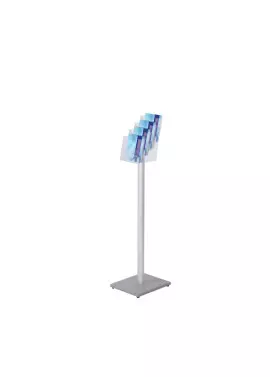Portadepliants da Terra - 110 cm - 4xA5 - 1003254 (Argento)