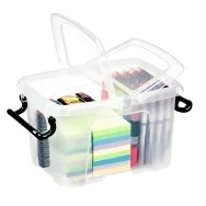 Contenitore Multiuso con Coperchio Strata CEP - 28,5x22,5x17,5 cm - 2006700110 (Trasparente)