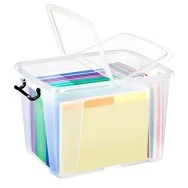 Contenitore Multiuso con Coperchio Strata CEP - 47,5x39,5x31,5 cm - 2006740110 (Trasparente)