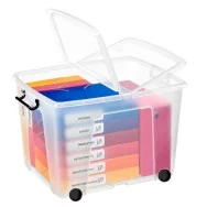 Contenitore Multiuso con Coperchio Strata CEP - 58x48x41 cm - 2006760110 (Trasparente)