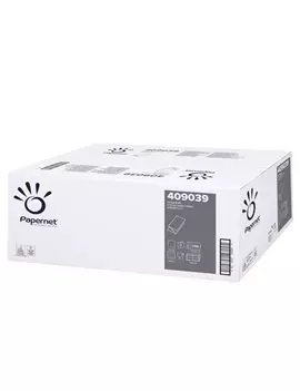 Asciugamani a V Papernet - 2 Veli - 266 Strappi - 409039 (Bianco Conf. 15)