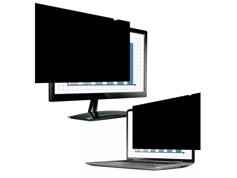 Filtro Privacy per Monitor PrivaScreen Fellowes - 13,3 Pollici - 29,2x15,6 cm - Formato 16:9 - 4806801