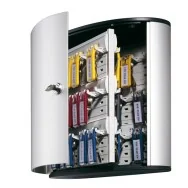 Cassetta Portachiavi Key Box Durable - 30,2x28x11,8 cm - 54 Posti - 1953-23 (Argento)
