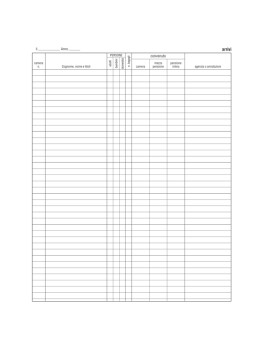 Registro Arrivi/Partenze Edipro - 24x31 cm - 46 Pagine - E2839 (Conf. 2)